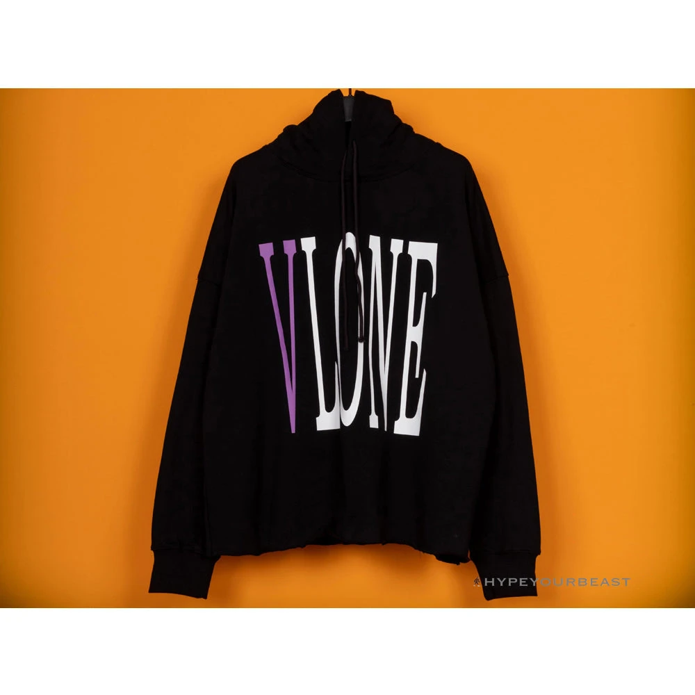 HypeYourBeast Hoodies & Jackets Vlone Purple Black Hoodie 8 HypeYourBeast Hoodies & Jackets Vlone Purple Black Hoodie