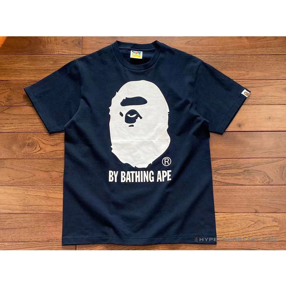 HypeYourBeast Clothes Bape Tee Shirt Blue 1 HypeYourBeast Clothes Bape Tee Shirt Blue