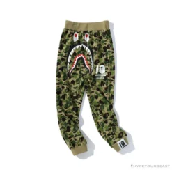 Hypeyourbeast BAPE Chinese Style Ink Camouflage 10th Anniversary Limited Pants 'GREEN'