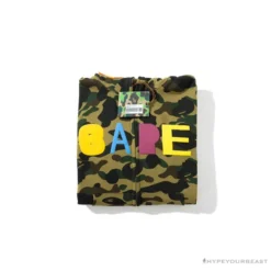 Hypeyourbeast BAPE X Readymade Tiger Head Foam Camouflage Hoodie 'GREEN' Clothes