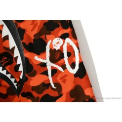 Hypeyourbeast BAPE X XO Co-Branded Camouflage Pants 'RED' Clothes