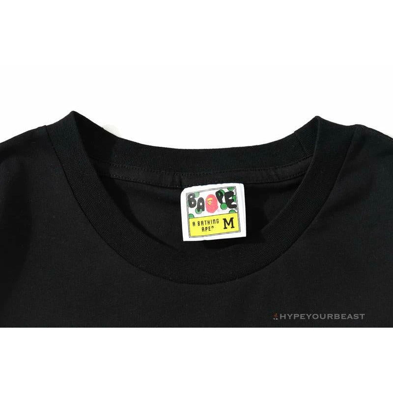 Hypeyourbeast Clothes BAPE Co-Branded Fly Boy Tee Shirt 'BLACK' 3 Hypeyourbeast Clothes BAPE Co-Branded Fly Boy Tee Shirt 'BLACK'