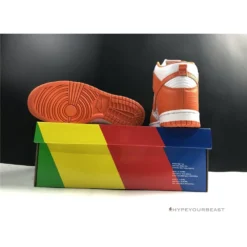 Hypeyourbeast Nike SB Dunk High Supreme Orange Blaze