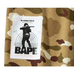 Hypeyourbeast Clothes BAPE Military Style Desert Camouflage Tee Shirt 'YELLOW'