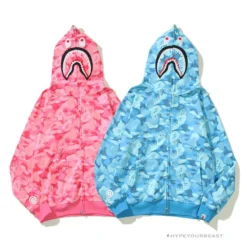 HypeYourBeast Bape Hoodie Pink