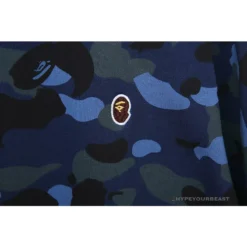 Hypeyourbeast BAPE Classic Ape Head Embroidered Camouflage Long Sleeve Shirt 'BLUE' 18 Hypeyourbeast BAPE Classic Ape Head Embroidered Camouflage Long Sleeve Shirt 'BLUE'