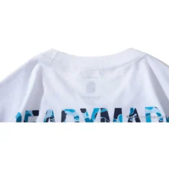 Hypeyourbeast BAPE Readymade Small Bee Camouflage Letter Tee Shirt 'BLUE'