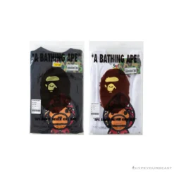 Hypeyourbeast BAPE Baby Milo Red Shark Hat Little Monkey Tee Shirt 'WHITE' 12 Hypeyourbeast BAPE Baby Milo Red Shark Hat Little Monkey Tee Shirt 'WHITE'