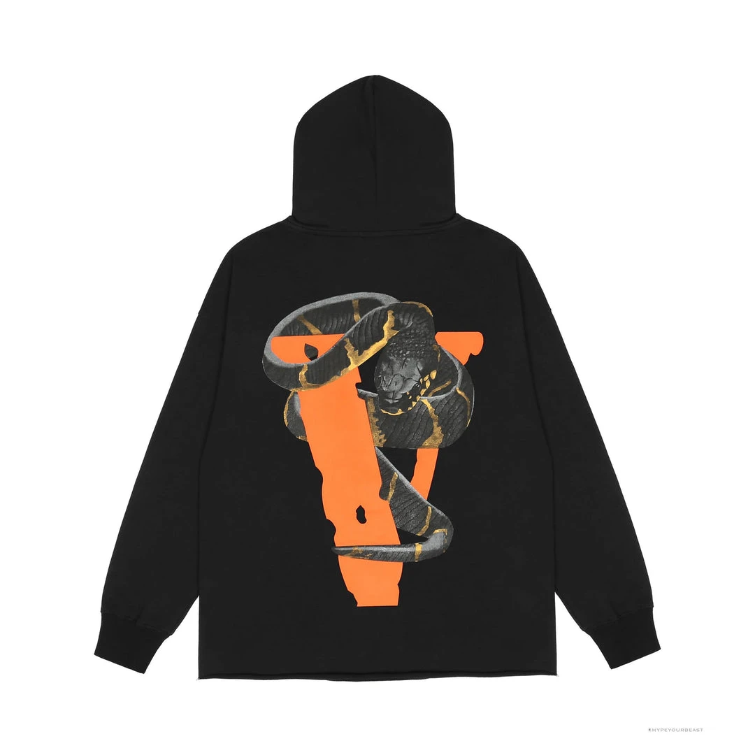 HypeYourBeast Hoodies & Jackets Vlone Hoodie Black Snake Eye 4 HypeYourBeast Hoodies & Jackets Vlone Hoodie Black Snake Eye