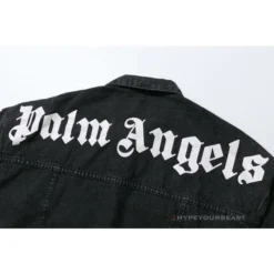 HypeYourBeast Palm Angels Jean Jacket Black