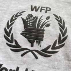 Hypeyourbeast BCG Support Word Food Programme Tee Shirt Grey