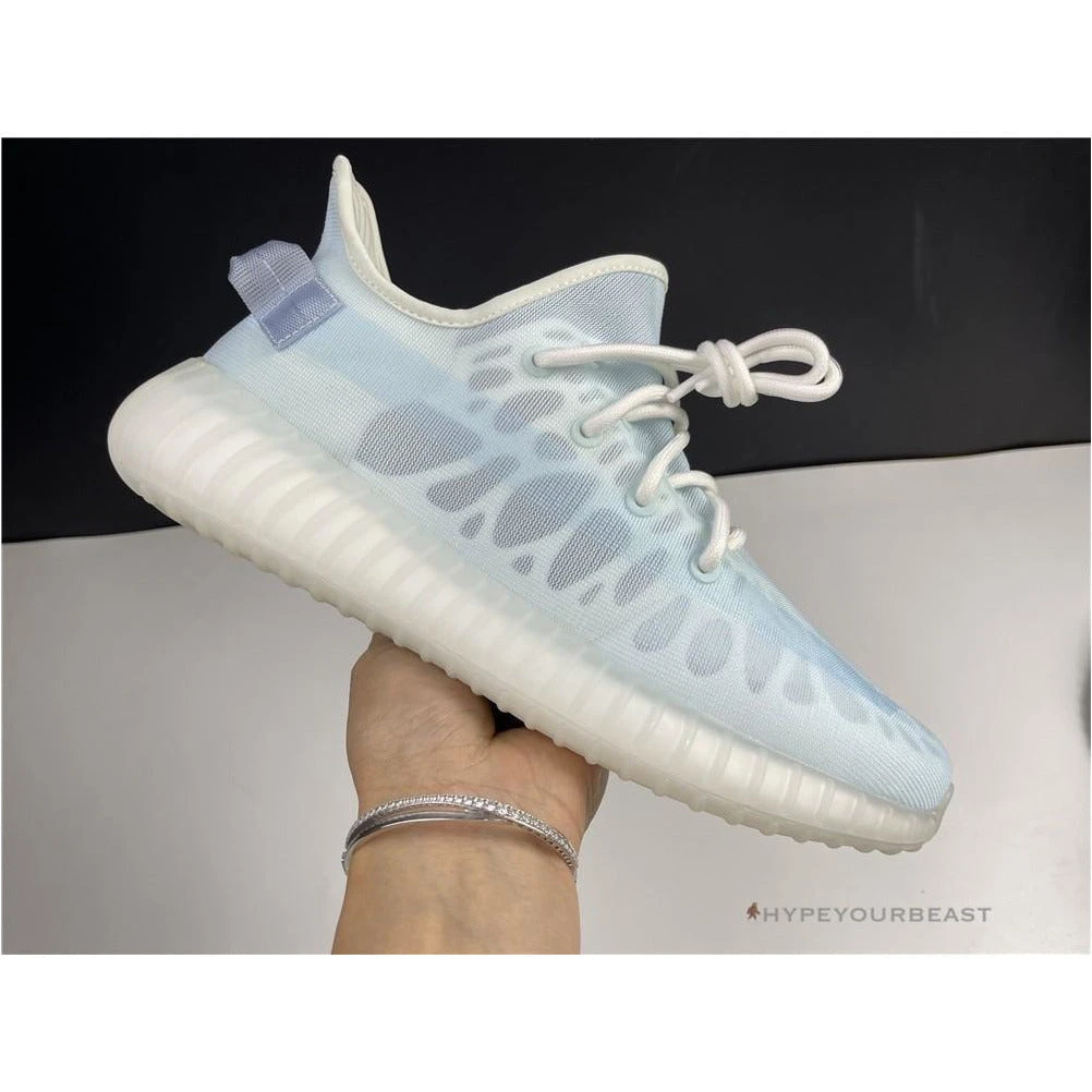 HypeYourBeast Adidas Yeezy Boost 350 V2 'Mono Ice' 14 HypeYourBeast Adidas Yeezy Boost 350 V2 'Mono Ice'