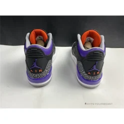 Hypeyourbeast Air Jordan 3 'Court Purple Black Cement'
