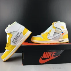 Hypeyourbeast Off-White X Air Jordan 1 High Canary Yellow 32 Hypeyourbeast Off-White X Air Jordan 1 High Canary Yellow