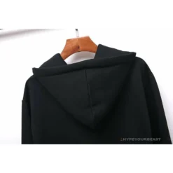 Hypeyourbeast BAPE X Bathing Ape Head Hoodie 'BLACK'