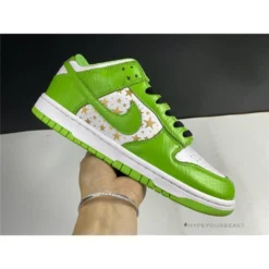 Hypeyourbeast Nike SB Dunk Low Supreme Mean Green