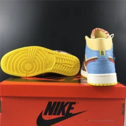 Hypeyourbeast Air Jordan 1 Mid SE Fearless Maison Chateau Rouge