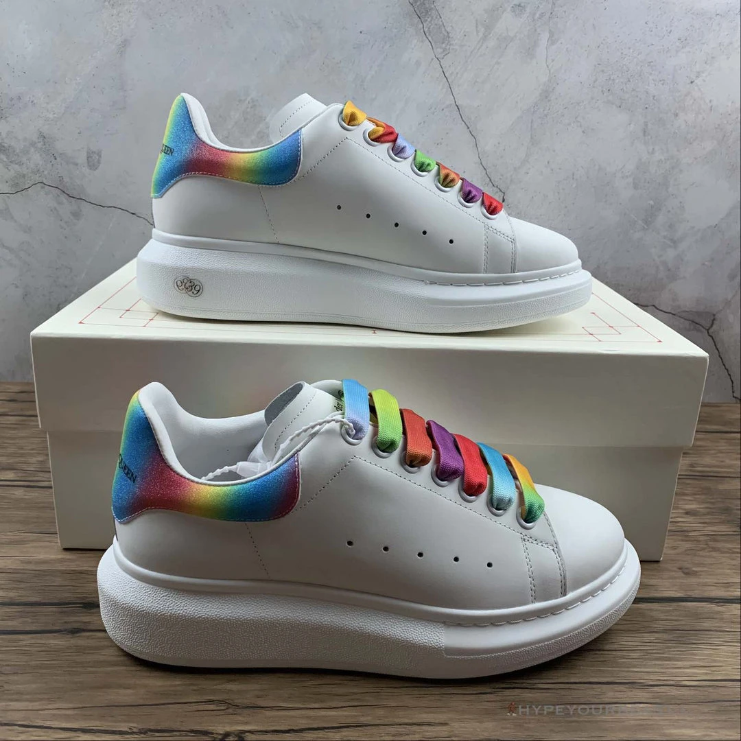 HypeYourBeast A. Mcqueen Alexander McQueen White / Rainbow 18 HypeYourBeast A. Mcqueen Alexander McQueen White / Rainbow