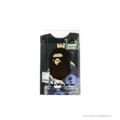 Hypeyourbeast BAPE Blue Ape Head Green Storm Tee Shirt 'BLACK' Clothes